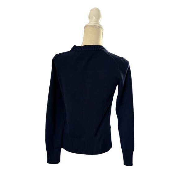 Renwick Sport Club GOLF Sweater navy blue size XS crew neck preppy - Picture 8 of 10